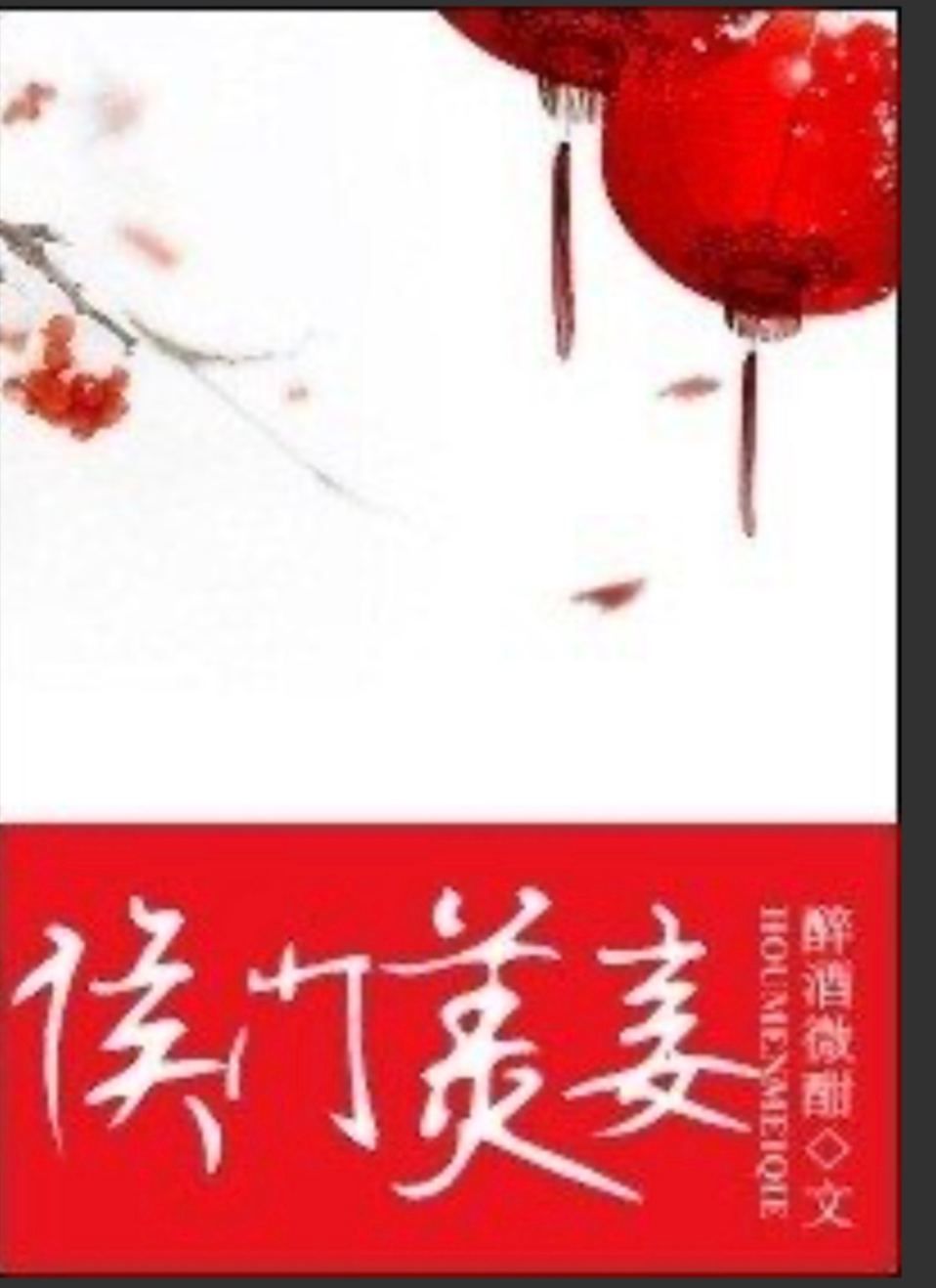 Novel cover image