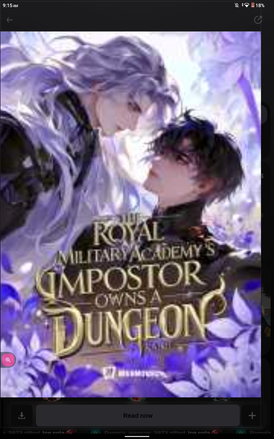 Novel cover image