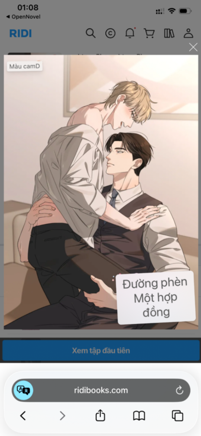 Novel cover image