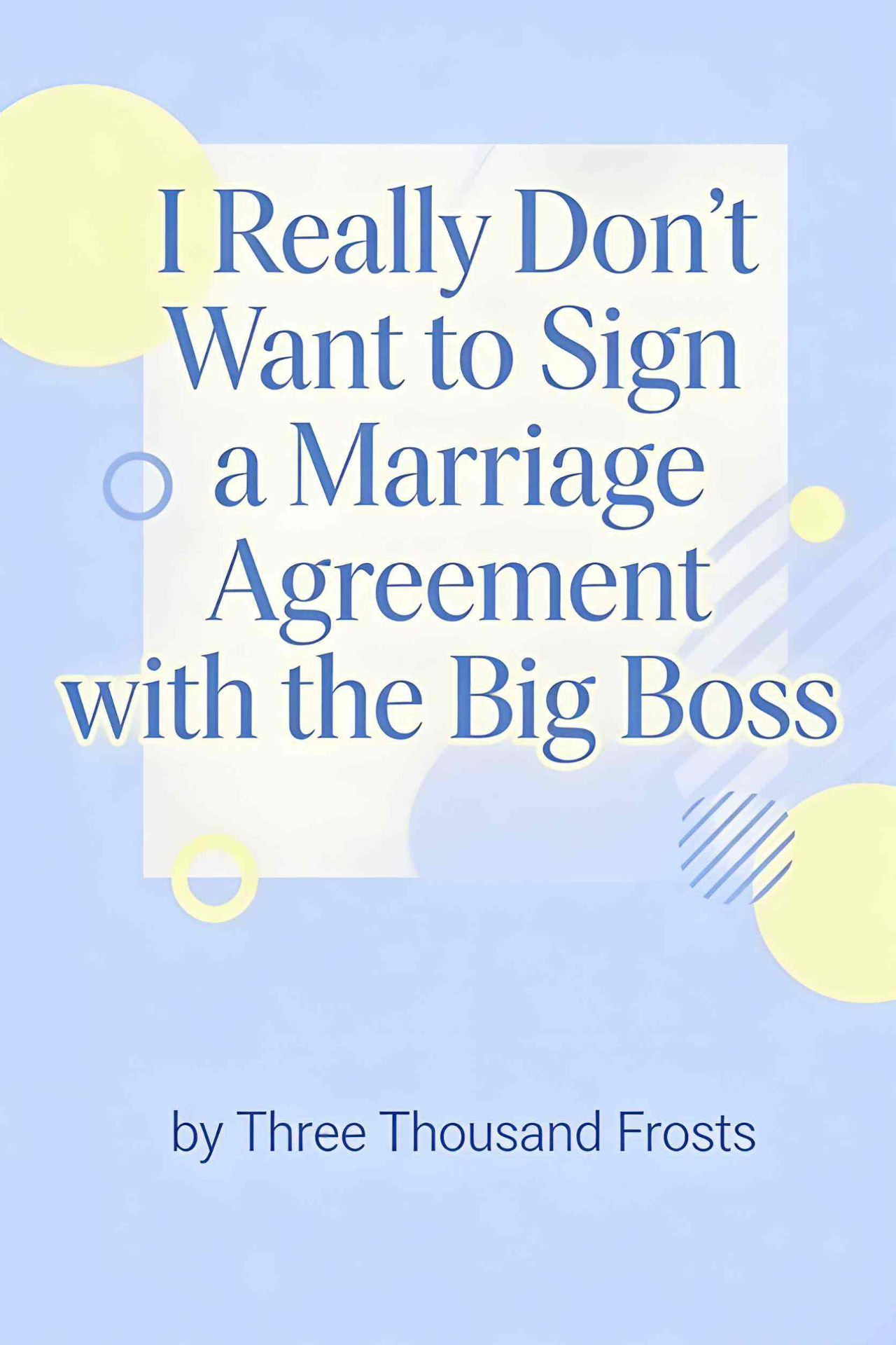 Novel cover image